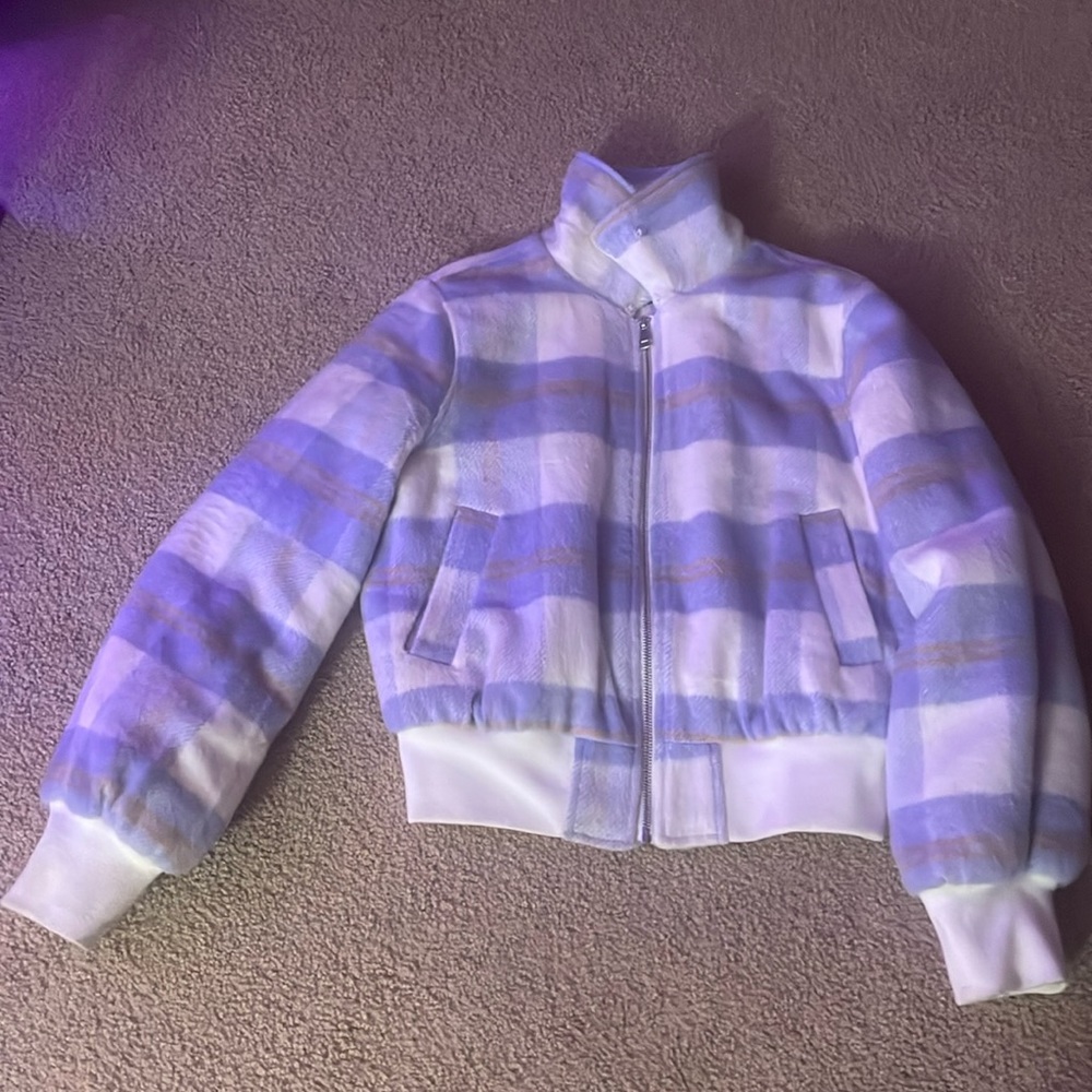 Wild Fable Checker Buffer Jacket - image 1